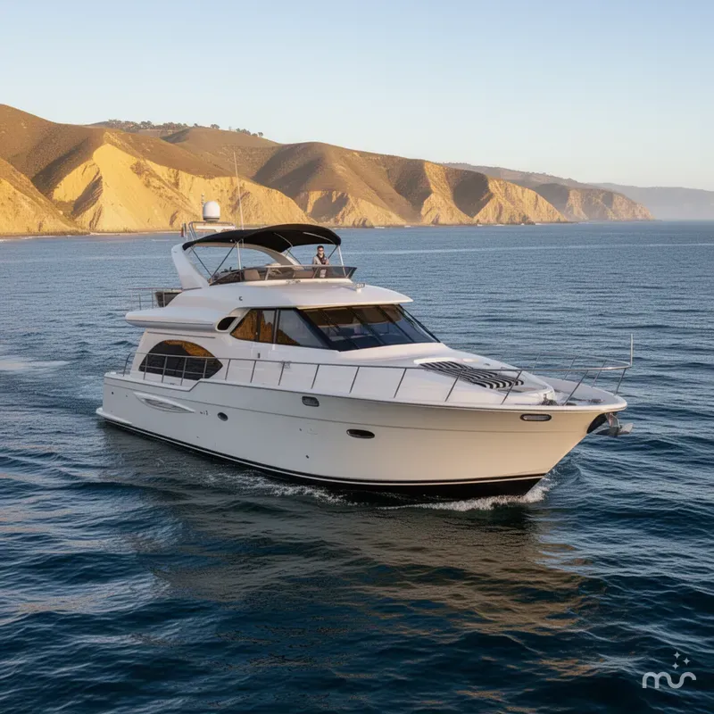 Slide: The Image of Meridian 580 Pilothouse 2004 - 0