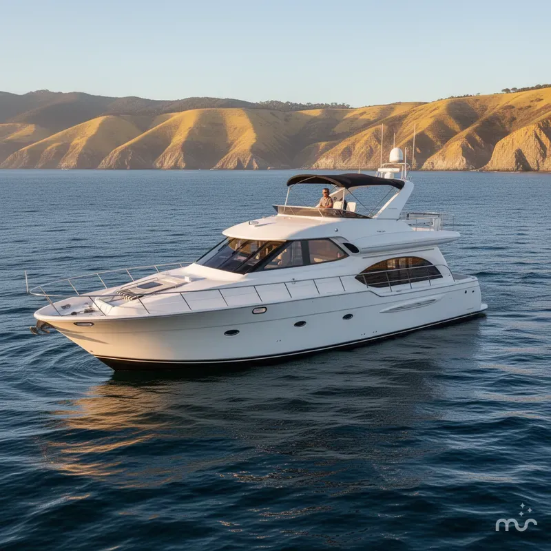Slide: The Image of Meridian 580 Pilothouse 2004 - 4