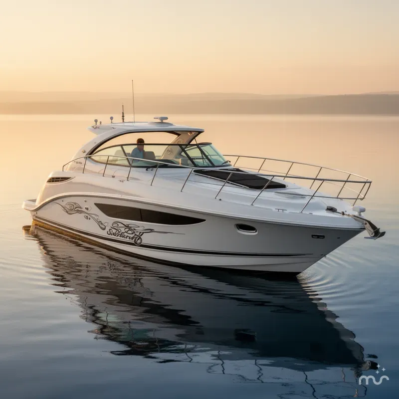 Slide: The Image of Sea Ray 410 Sundancer 2014 - 0