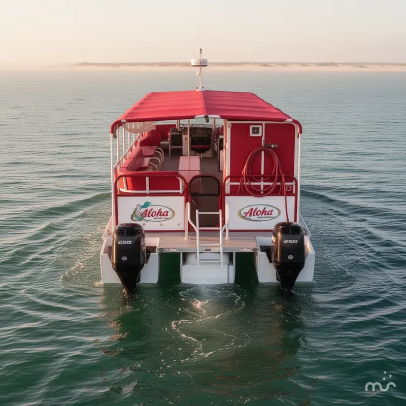 Slide: The Image of Aloha 50' Water Taxi 2025 - 2
