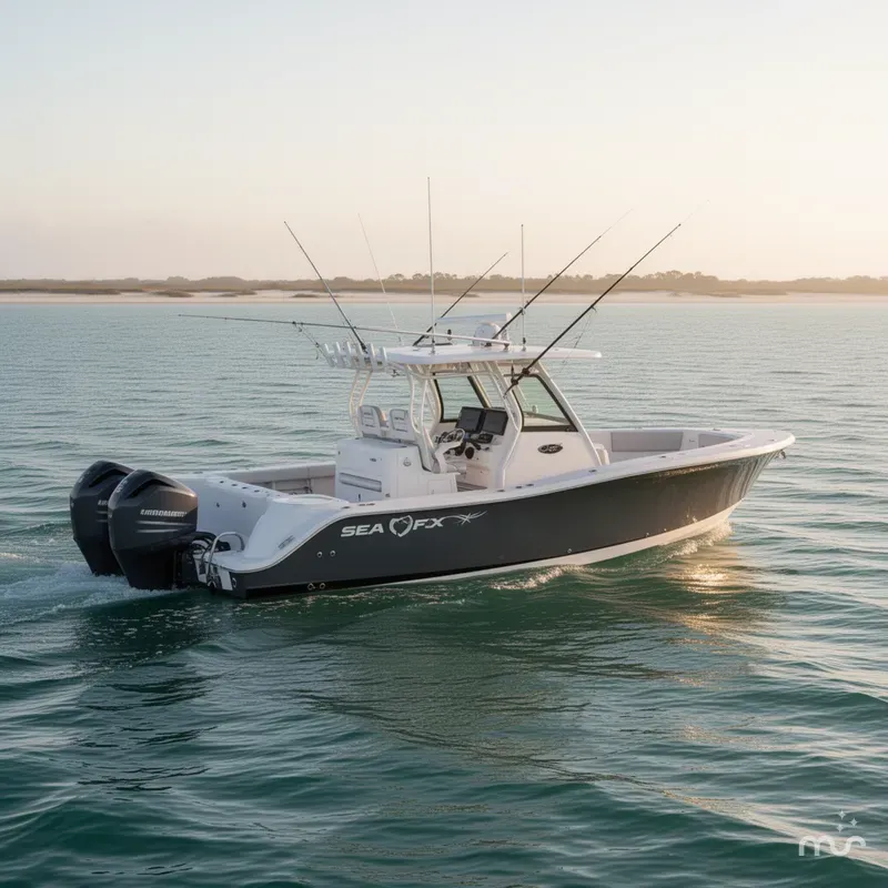 Slide: The Image of Sea Fox 328 Commander 2024 - 2