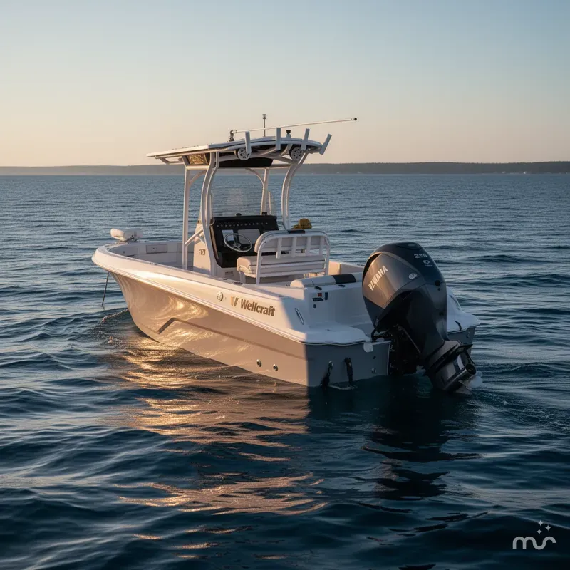 Slide: The Image of Wellcraft 222 Fisherman 2025 - 3