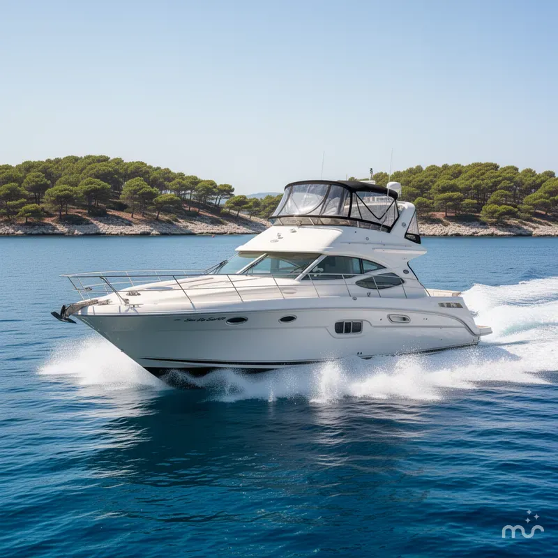 Slide: The Image of Sea Ray Sundancer 460 1999 - 2