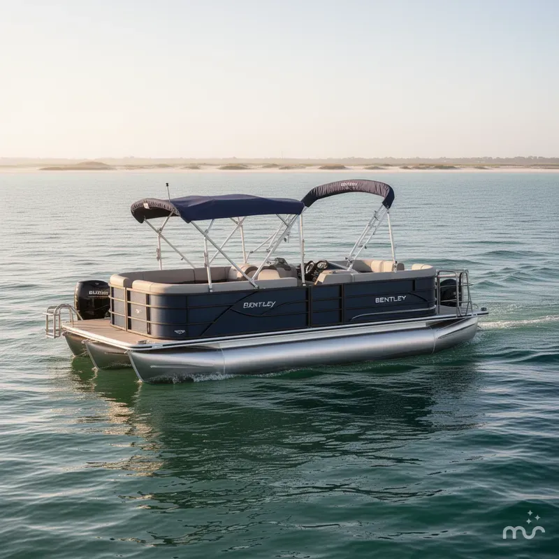 Slide: The Image of Bentley Pontoons Legacy 240 Cruise XL 2025 - 1