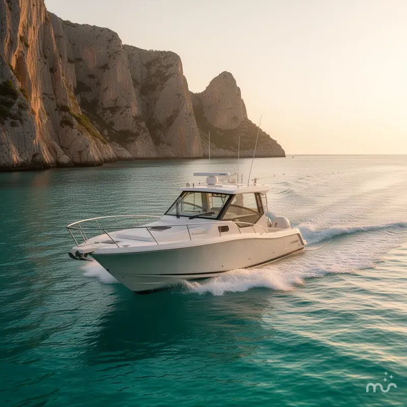 Slide: The Image of Boston Whaler 325 Conquest 2021 - 1