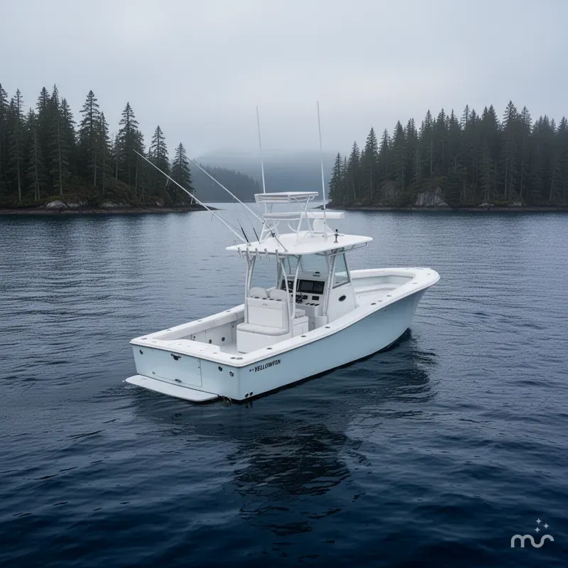 Slide: The Image of Yellowfin 34 Offshore 2021 - 3