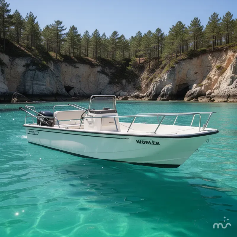 Slide: The Image of Boston Whaler 170 Montauk 2025 - 2