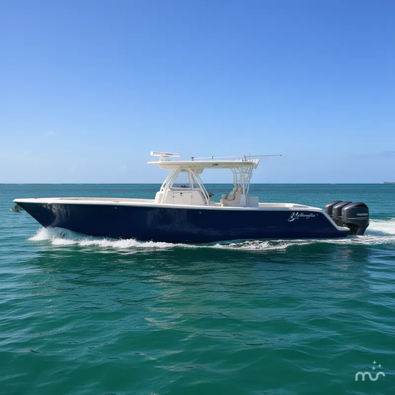 Slide: The Image of Yellowfin 39 Offshore 2013 - 2