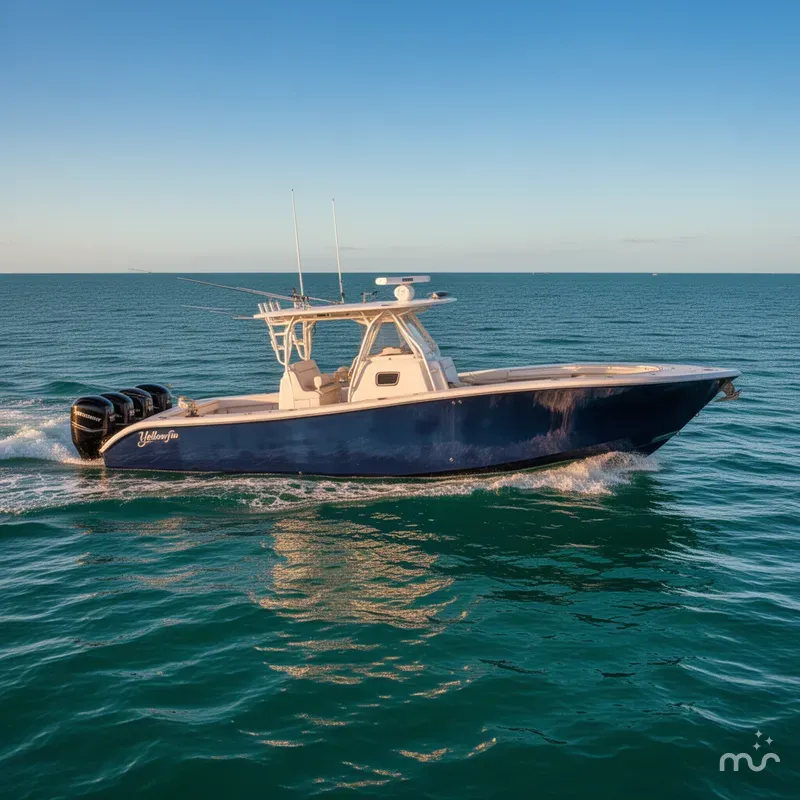 Slide: The Image of Yellowfin 39 Offshore 2013 - 4