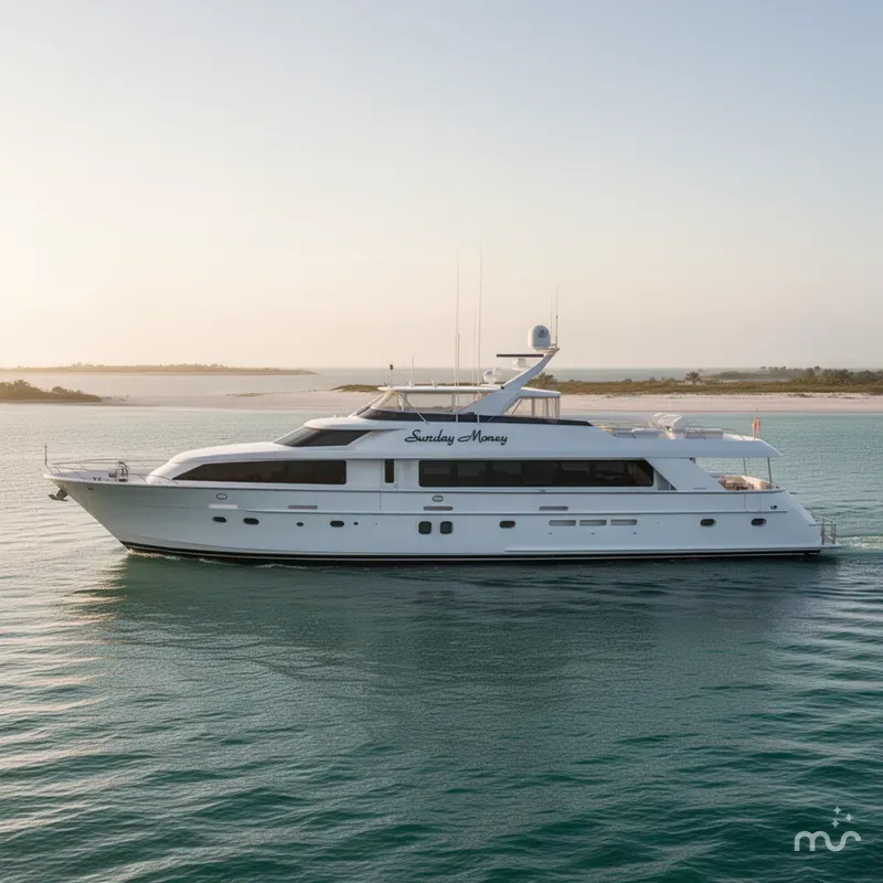 Slide: The Image of Hatteras 100 Motor Yacht 2001 - 0