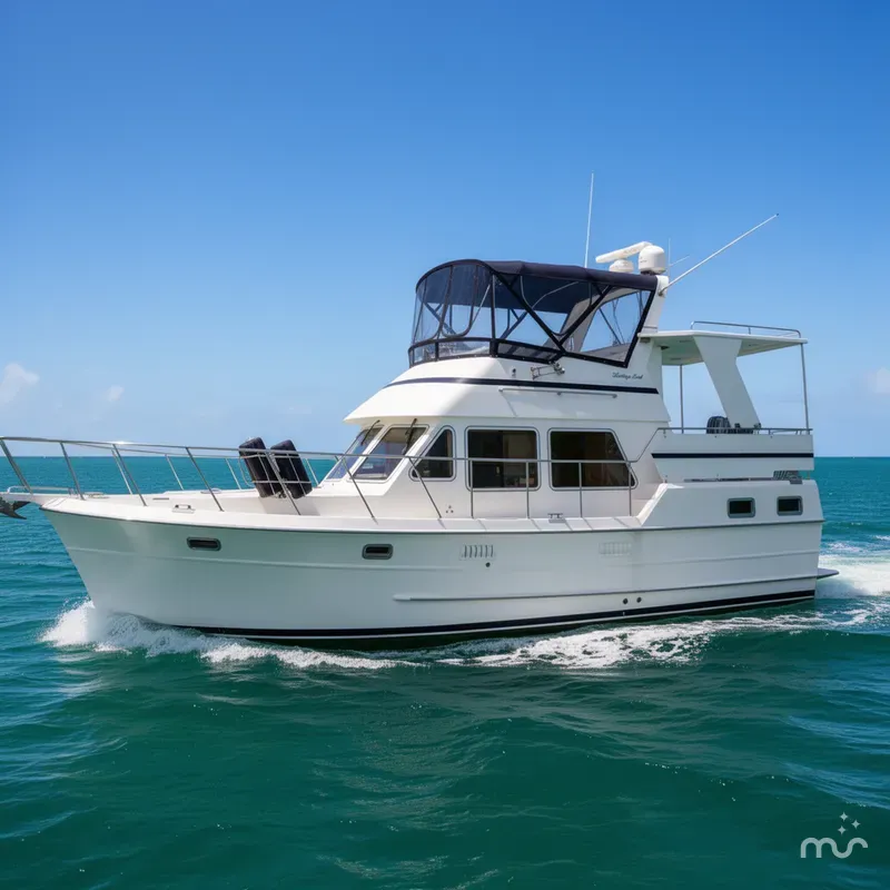 Slide: The Image of Heritage East 36 Sundeck Trawler 2007 - 1
