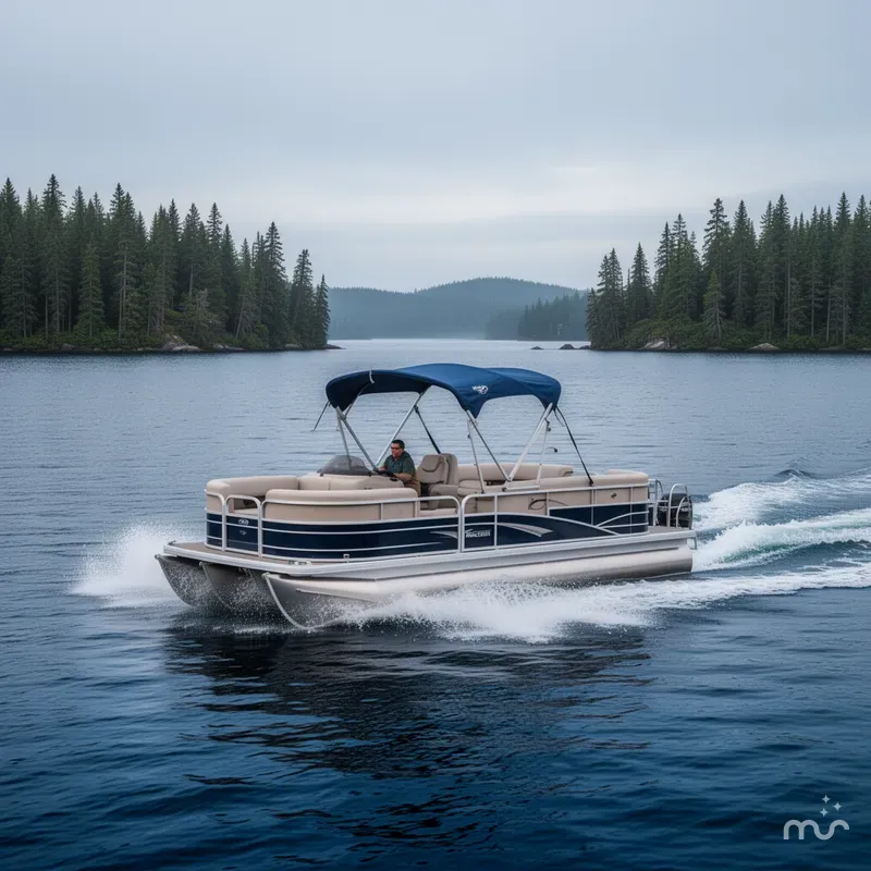 Slide: The Image of Sun Tracker Party Barge 20 DLX 2018 - 4