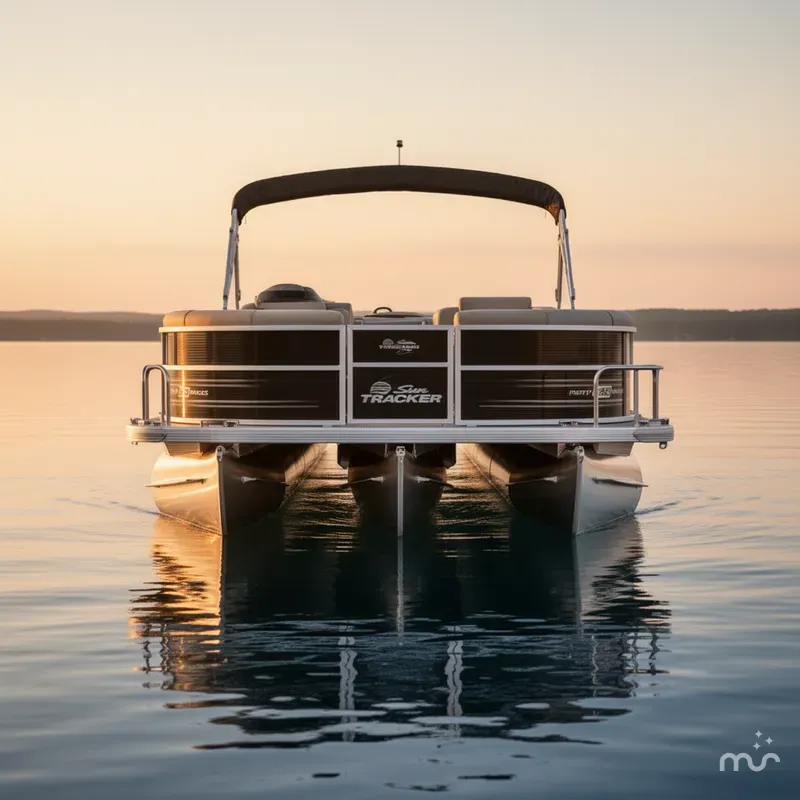 Slide: The Image of Sun Tracker Party Barge 20 DLX w/115HP Pro-XS 2026 - 3