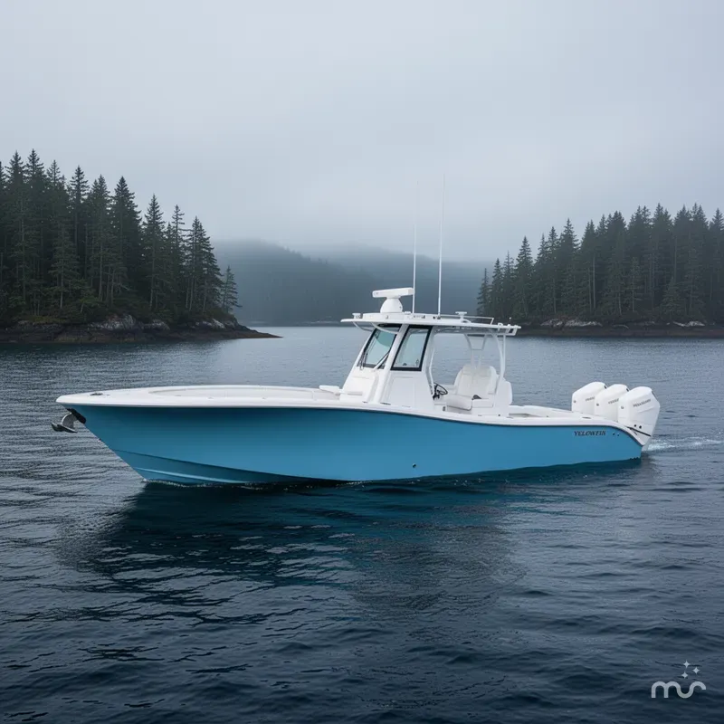 Slide: The Image of Yellowfin 36 Offshore 2026 - 2