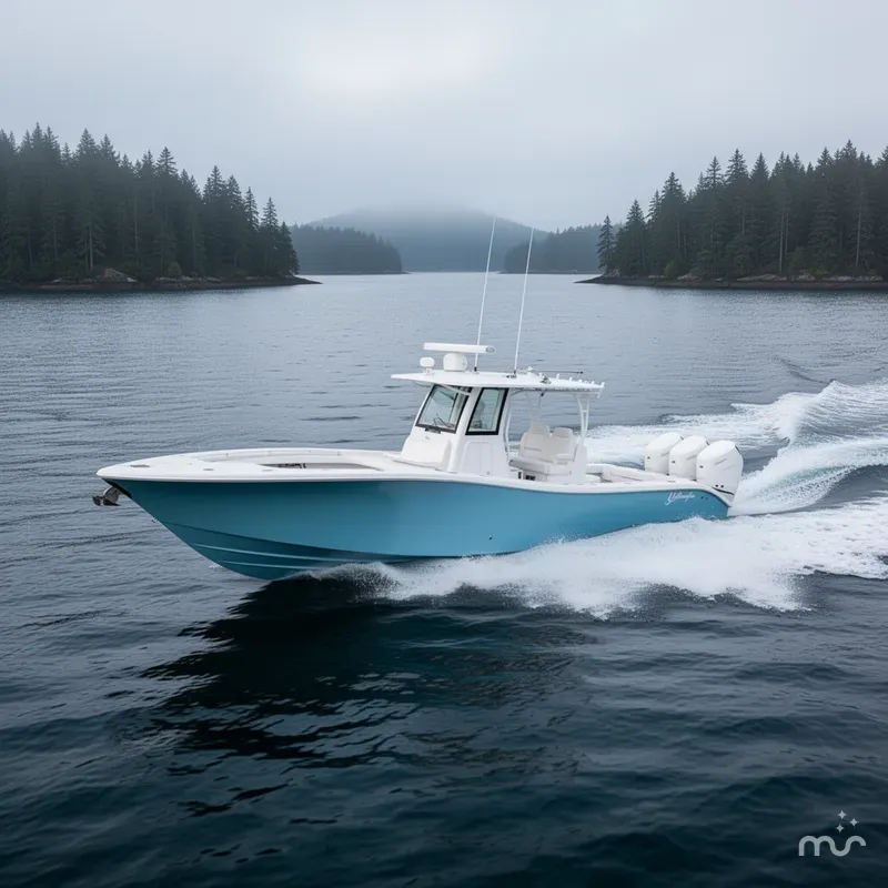 Slide: The Image of Yellowfin 36 Offshore 2026 - 4