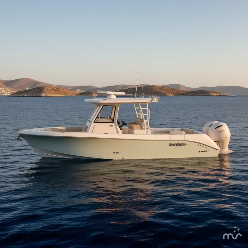 Slide: The Image of Everglades 375 Center Console 2026 - 2