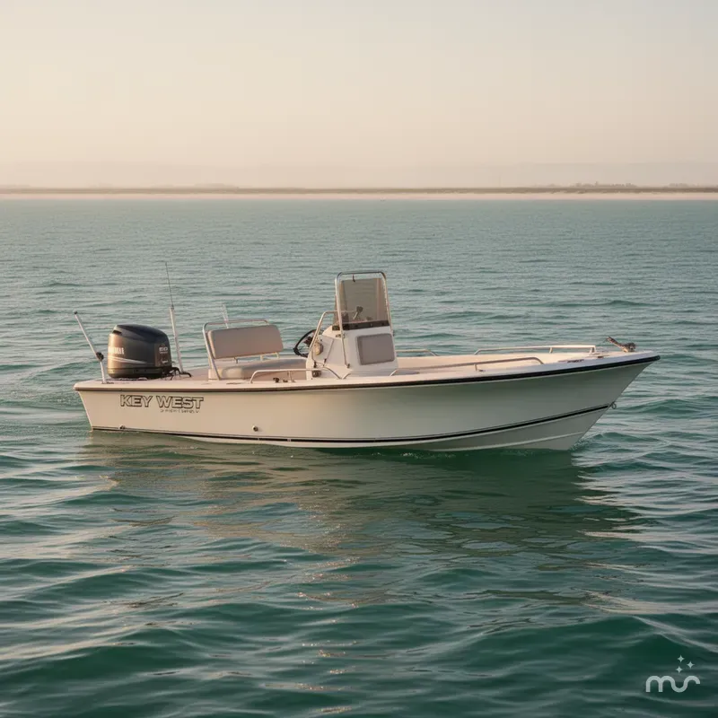 Slide: The Image of Key West 1700 Sportsman 1992 - 2