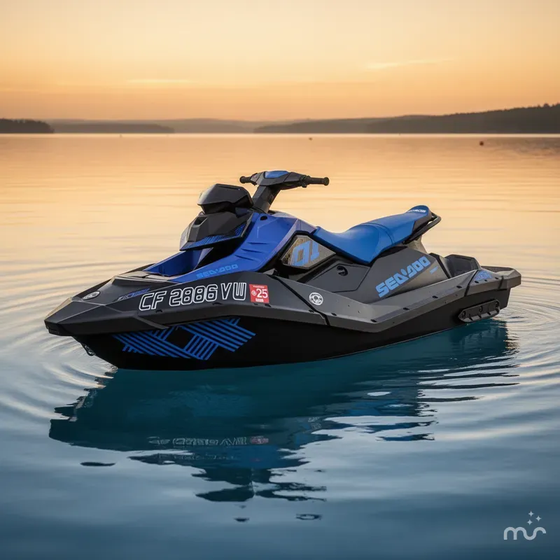 Slide: The Image of Sea-Doo Spark® Trixx™ 3-up Rotax® 900 H.O. ACE™ IBR 2022 - 1