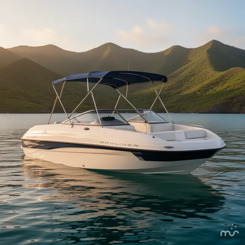 The Image of Bayliner 215 Deck Boat 2001 - 0