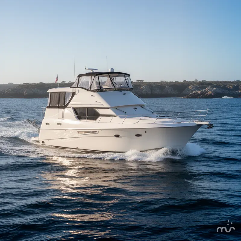 Slide: The Image of Silverton 453 Motor Yacht 2000 - 2