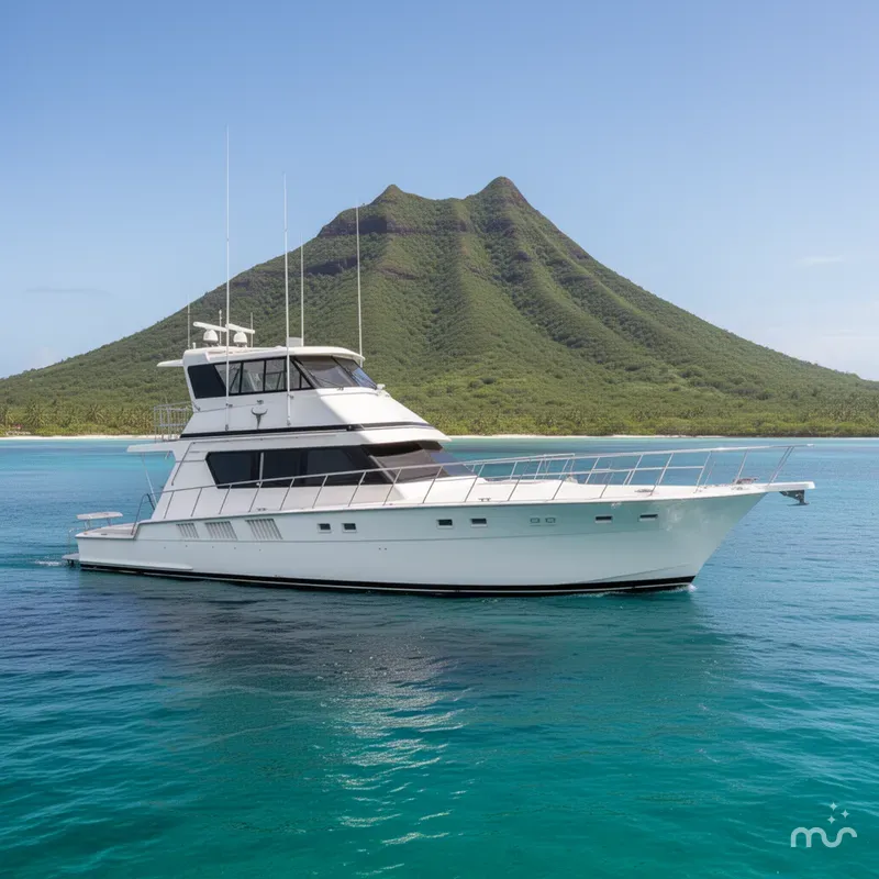 The Image of Hatteras 65 Convertible 1988 - 0
