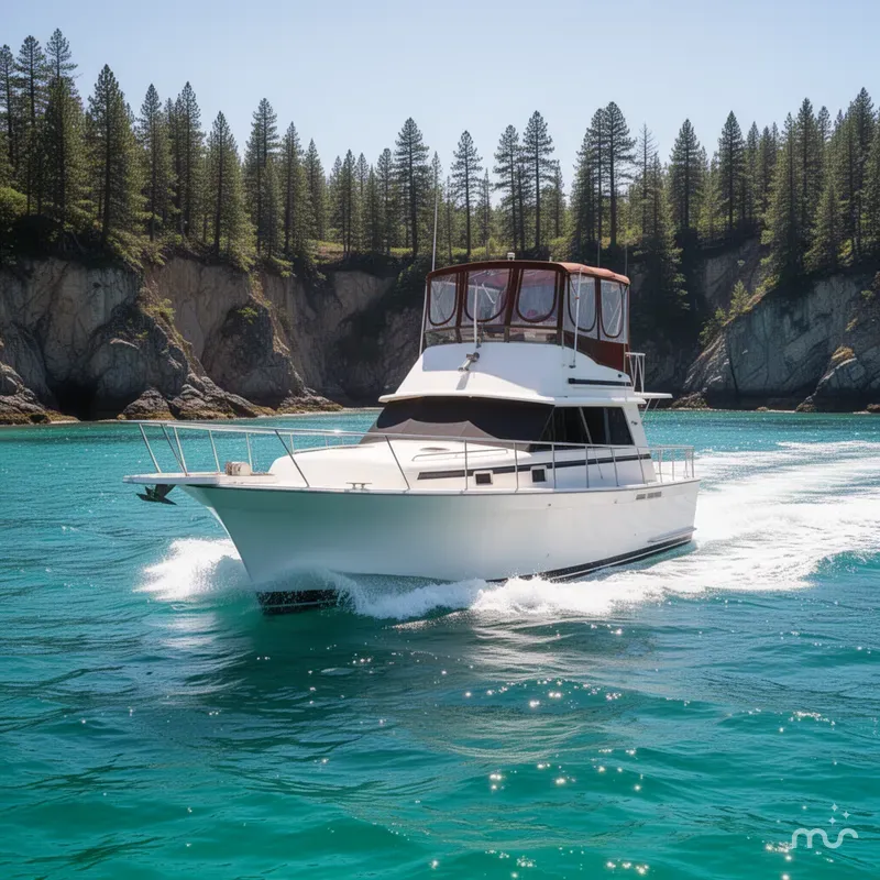Slide: The Image of Mainship 36 Double Cabin 1988 - 2