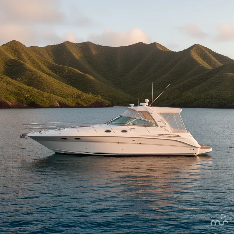 Slide: The Image of Sea Ray Sundancer 400 1997 - 2