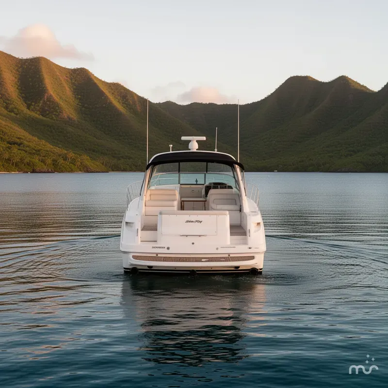 Slide: The Image of Sea Ray Sundancer 400 1997 - 3