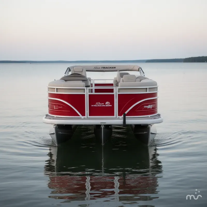 Slide: The Image of Sun Tracker Party Barge 20 DLX 2024 - 2