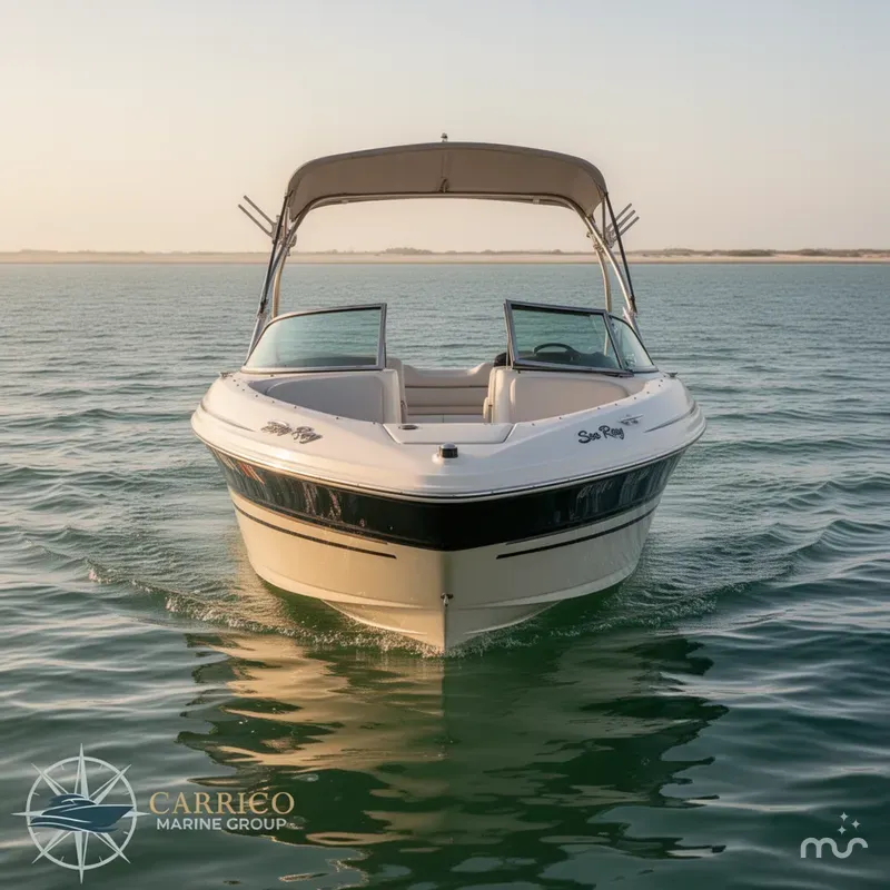 Slide: The Image of Sea Ray 220 Bow Rider 2003 - 0