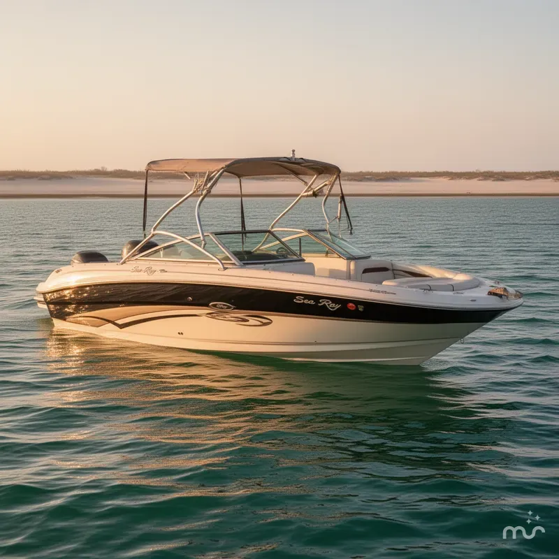 Slide: The Image of Sea Ray 220 Bow Rider 2003 - 3
