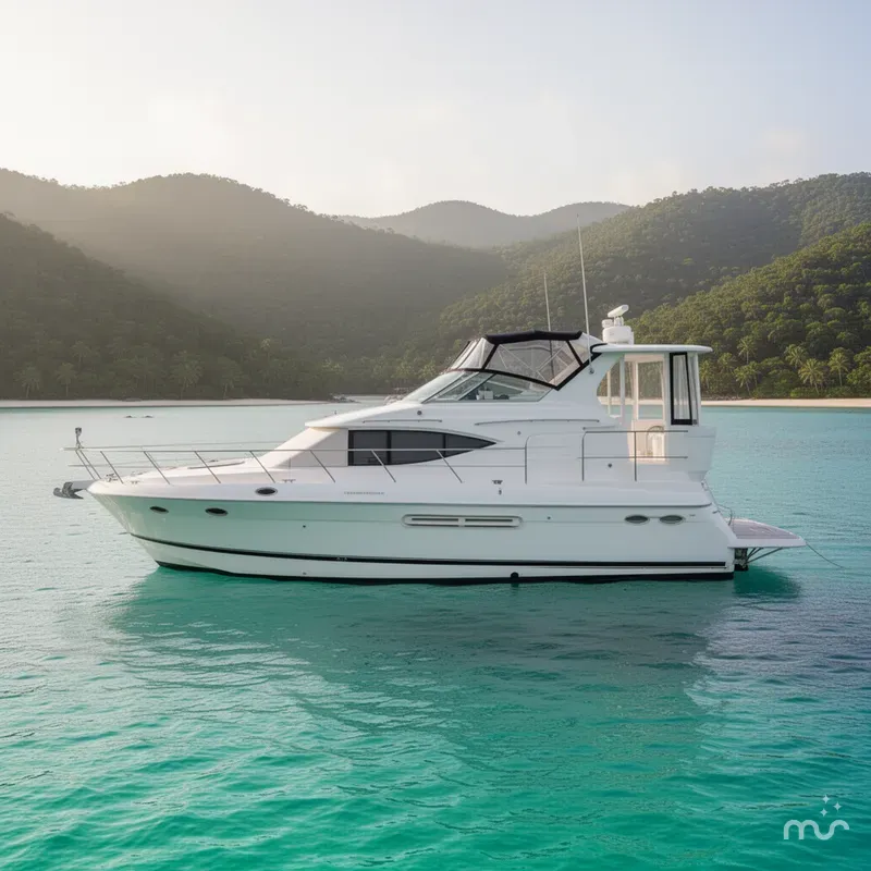 Slide: The Image of Cruisers 4450 Express Motoryacht 2000 - 2