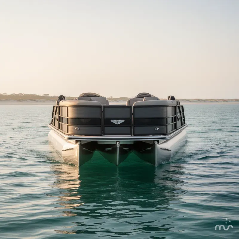 Slide: The Image of Bentley Pontoons Legacy 223 Swingback 3/4 Tube 2026 - 3