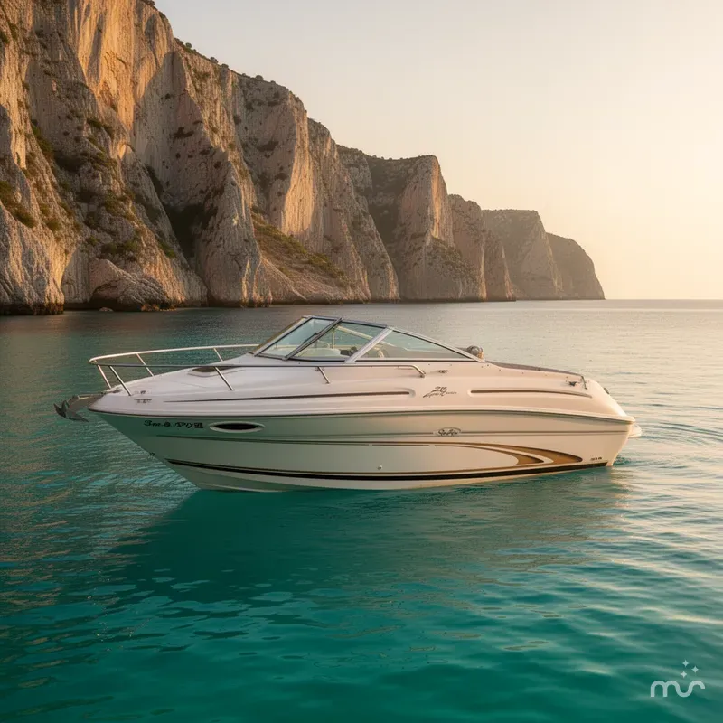Slide: The Image of Sea Ray 215 Express Cruiser 2000 - 2