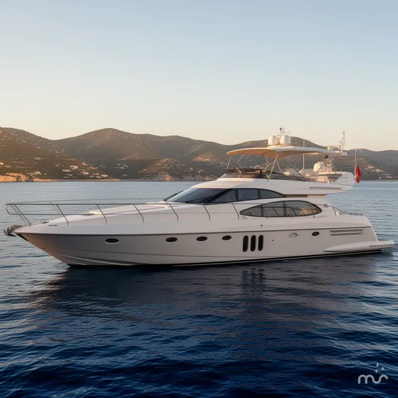 Slide: The Image of Azimut 54 1996 - 2