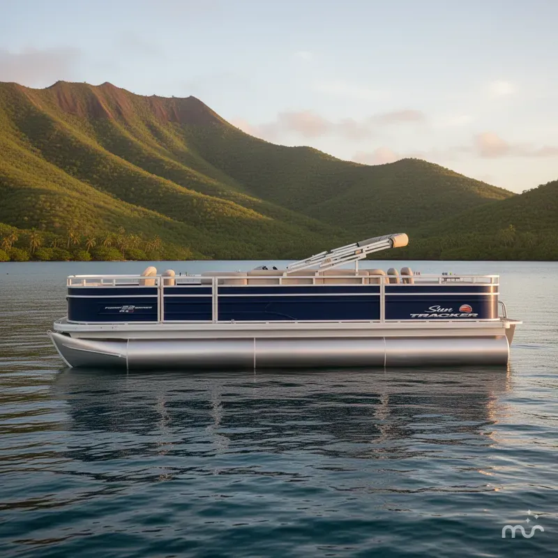 Slide: The Image of Sun Tracker Fishin' Barge 22 XP3 2025 - 2