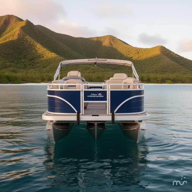 Slide: The Image of Sun Tracker Fishin' Barge 22 XP3 2025 - 3