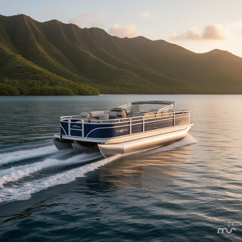 Slide: The Image of Sun Tracker Fishin' Barge 22 XP3 2025 - 4