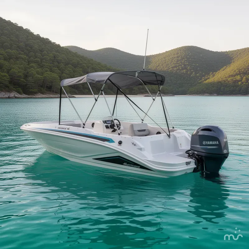 Slide: The Image of Hurricane SunDeck Sport 185 OB 2026 - 2