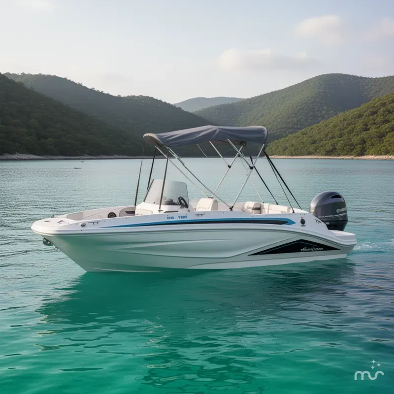 Slide: The Image of Hurricane SunDeck Sport 185 OB 2026 - 2