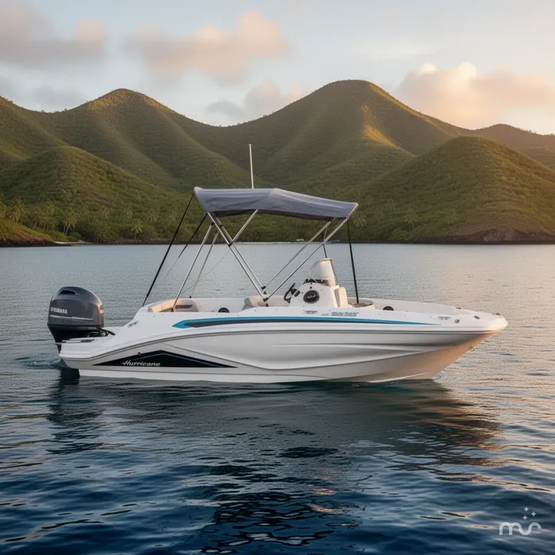 Slide: The Image of Hurricane SunDeck Sport 185 OB 2026 - 2