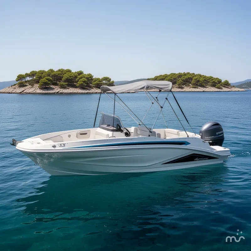Slide: The Image of Hurricane SunDeck Sport 185 OB 2026 - 2