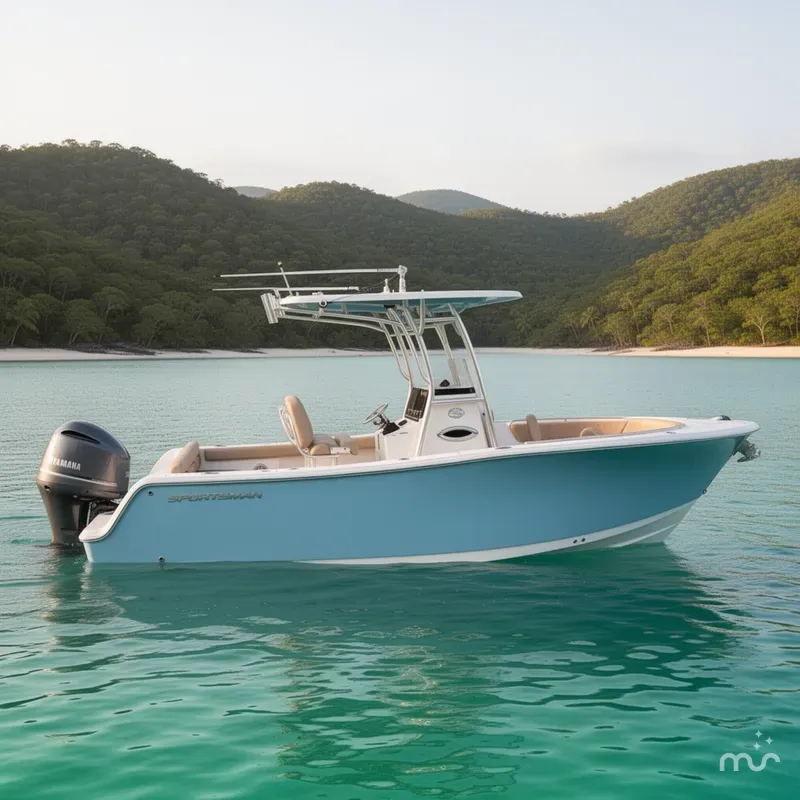 Slide: The Image of Sportsman Heritage 241 Center Console 2019 - 2