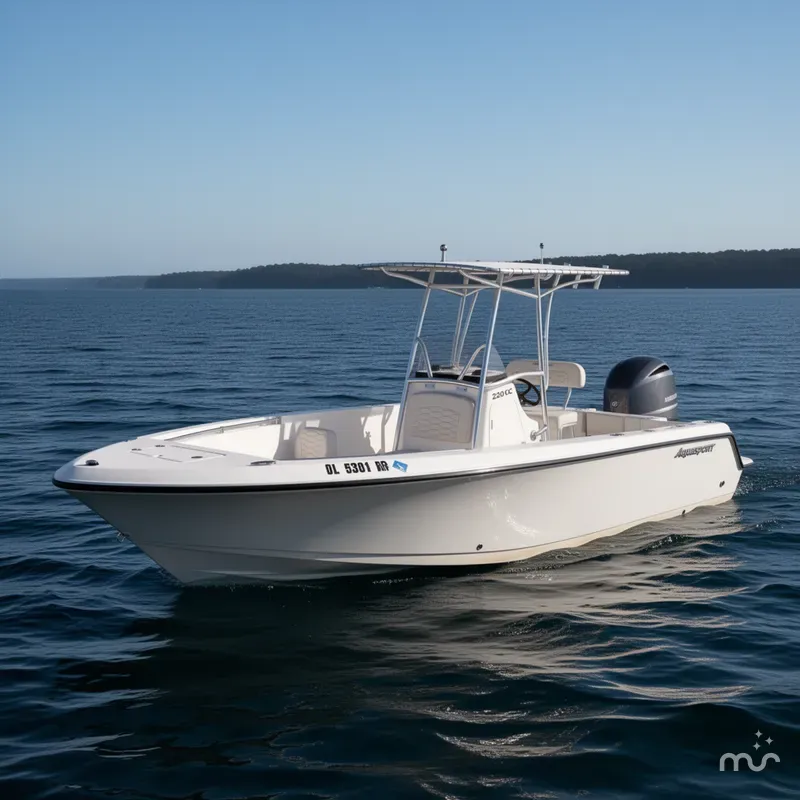 Slide: The Image of Aquasport 2200 Center Console 2024 - 0