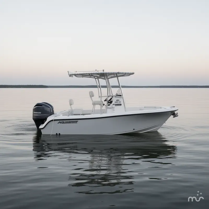 Slide: The Image of Aquasport 2200 Center Console 2024 - 2