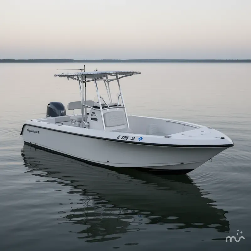 Slide: The Image of Aquasport 2200 Center Console 2024 - 0