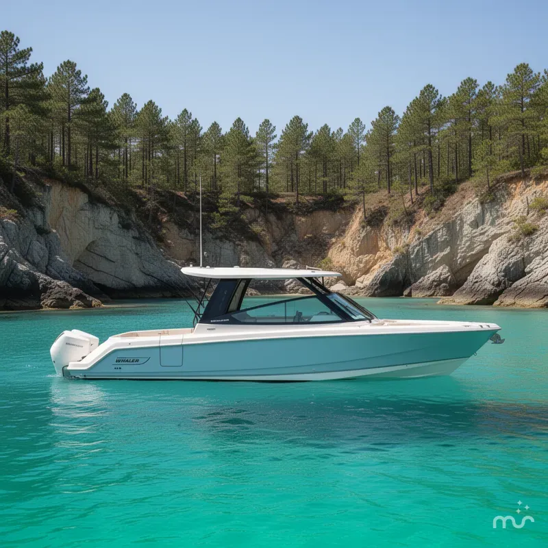 Slide: The Image of Boston Whaler 330 Vantage 2026 - 2