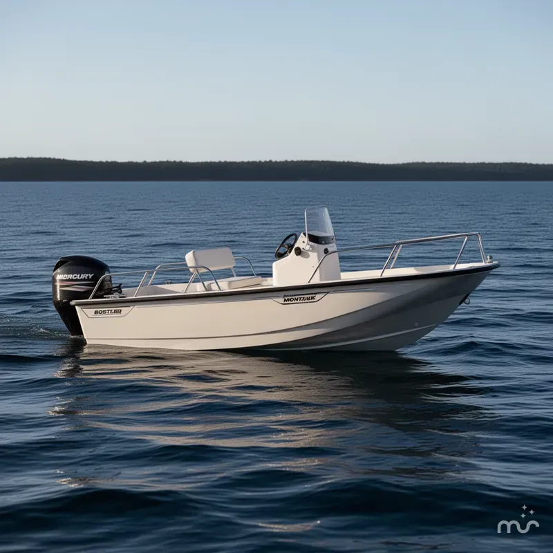 Slide: The Image of Boston Whaler 150 Montauk 2026 - 0