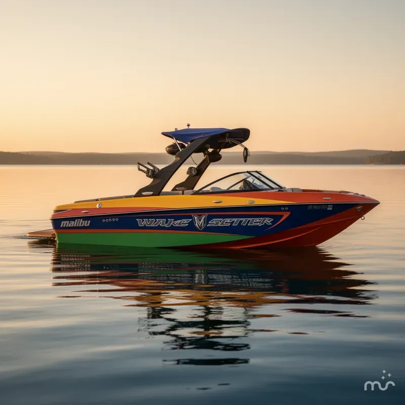 Slide: The Image of Malibu Wakesetter 22 VLX 2009 - 0