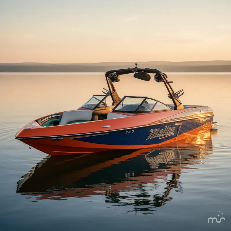 Slide: The Image of Malibu Wakesetter 22 VLX 2009 - 1